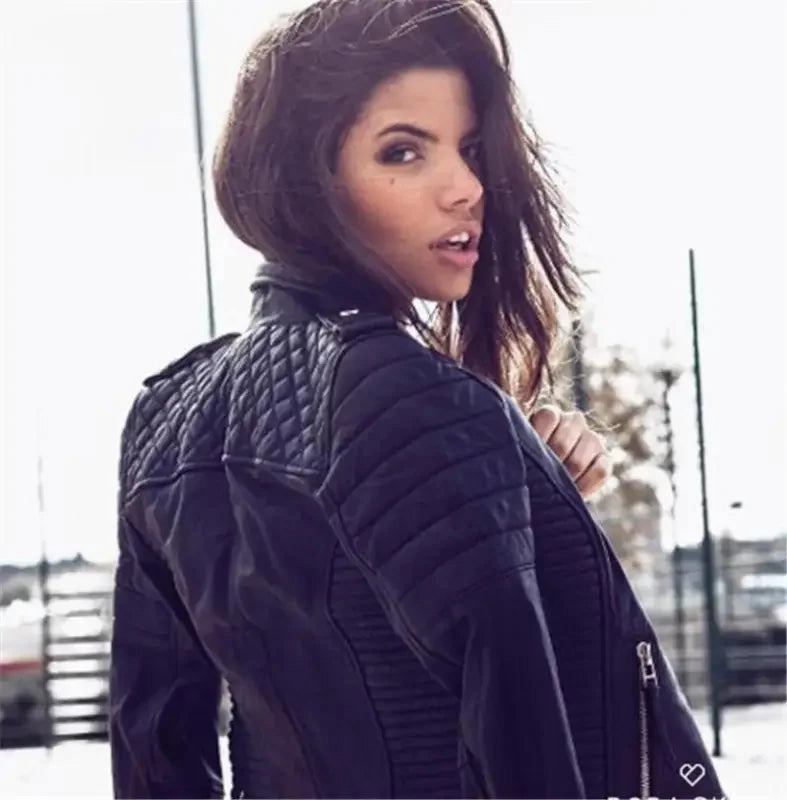 Motorcycle Streetwear Jackets Layered Drape