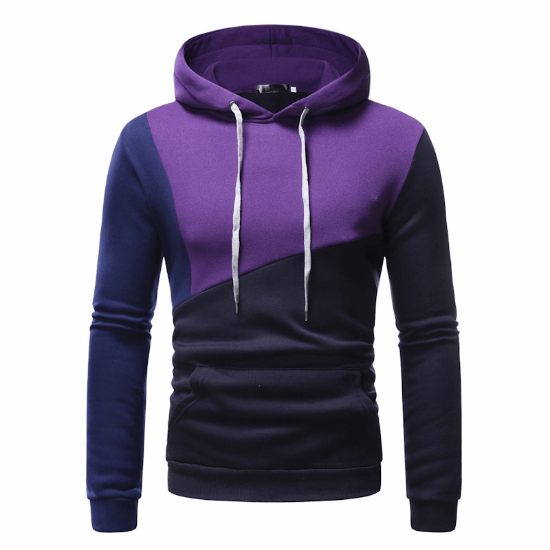 European and American Fashion Casual Personality Contrast Sweater product scarf warmth Urban Sporty