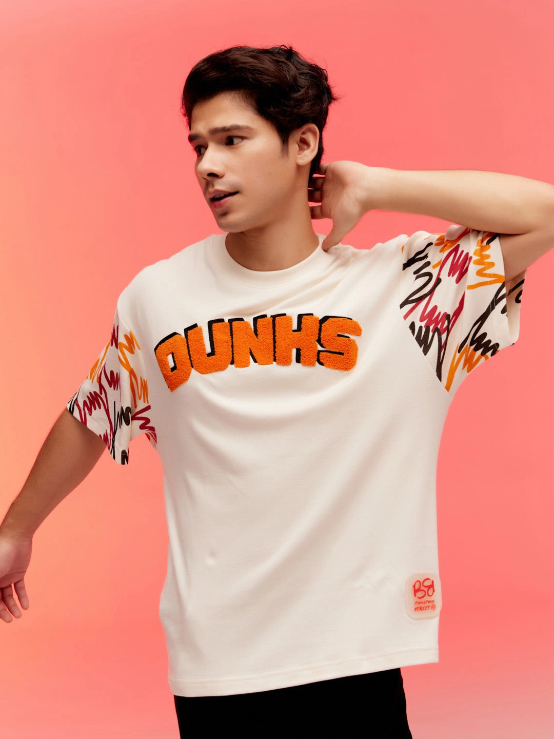 Dunks - Oversized t-shirt Chill Mode Fashionable Option