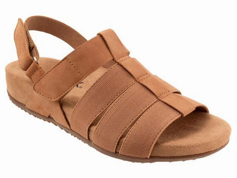 Softwalk Burnaby - Women's Sandal Tan Nubuck (250) Versatile Outdoor Style