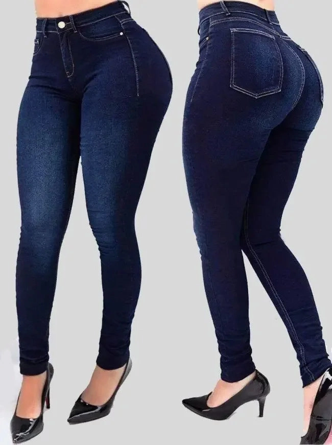 BootyLift High Waist Jeans Wrinkle-Free-Finish Night Appeal