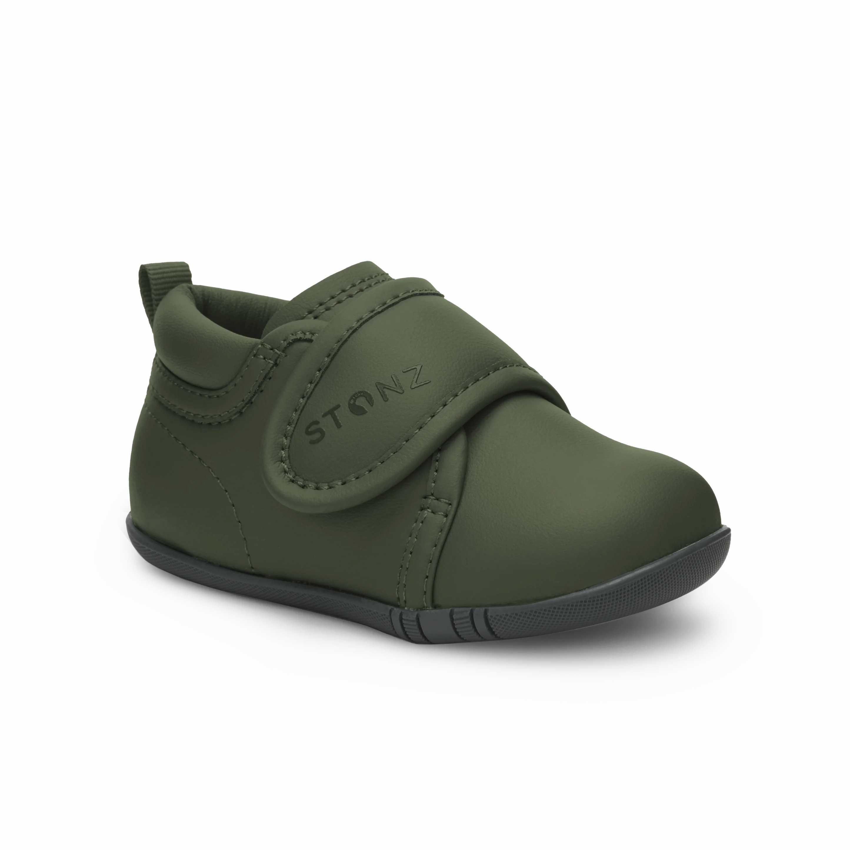 Soft Grip Sole Resilient Midsole Stonz Cruiser Dressy Baby - Cypress