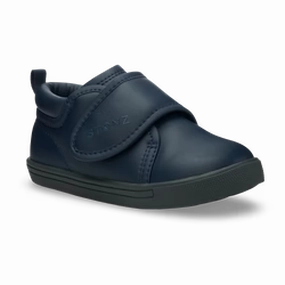 Stonz Cruiser Dressy Toddler - Navy Soft Grip Breathable Sole