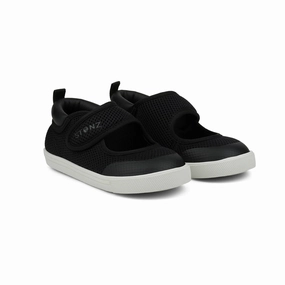 Stonz Cruiser Mary Jane Toddler - Black Heel Stabilizer Seamless lining