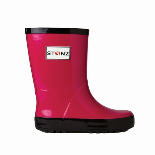 Stonz Rain Boots - Pink Removable Strap