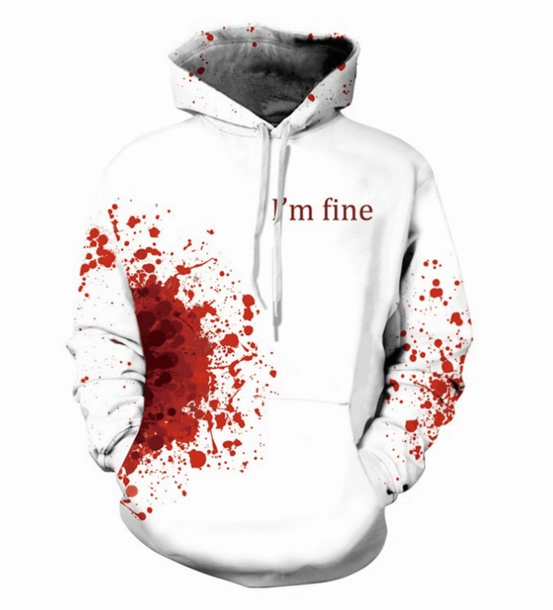 product swimming suitable buoyancy Men'S Sweatshirt with Abstract Print Pullover Long Sleeves