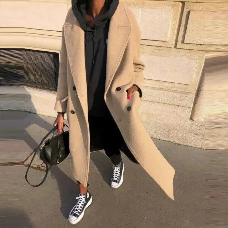 Streetstyle Loose Overcoats Comfy Essentials