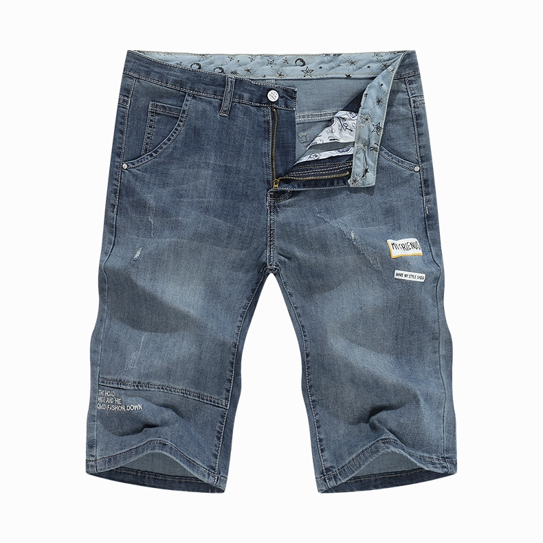 Casual Vibe Comfort Layer Wear West Louis? Stretch Slim Straight Fashion Desinger Short