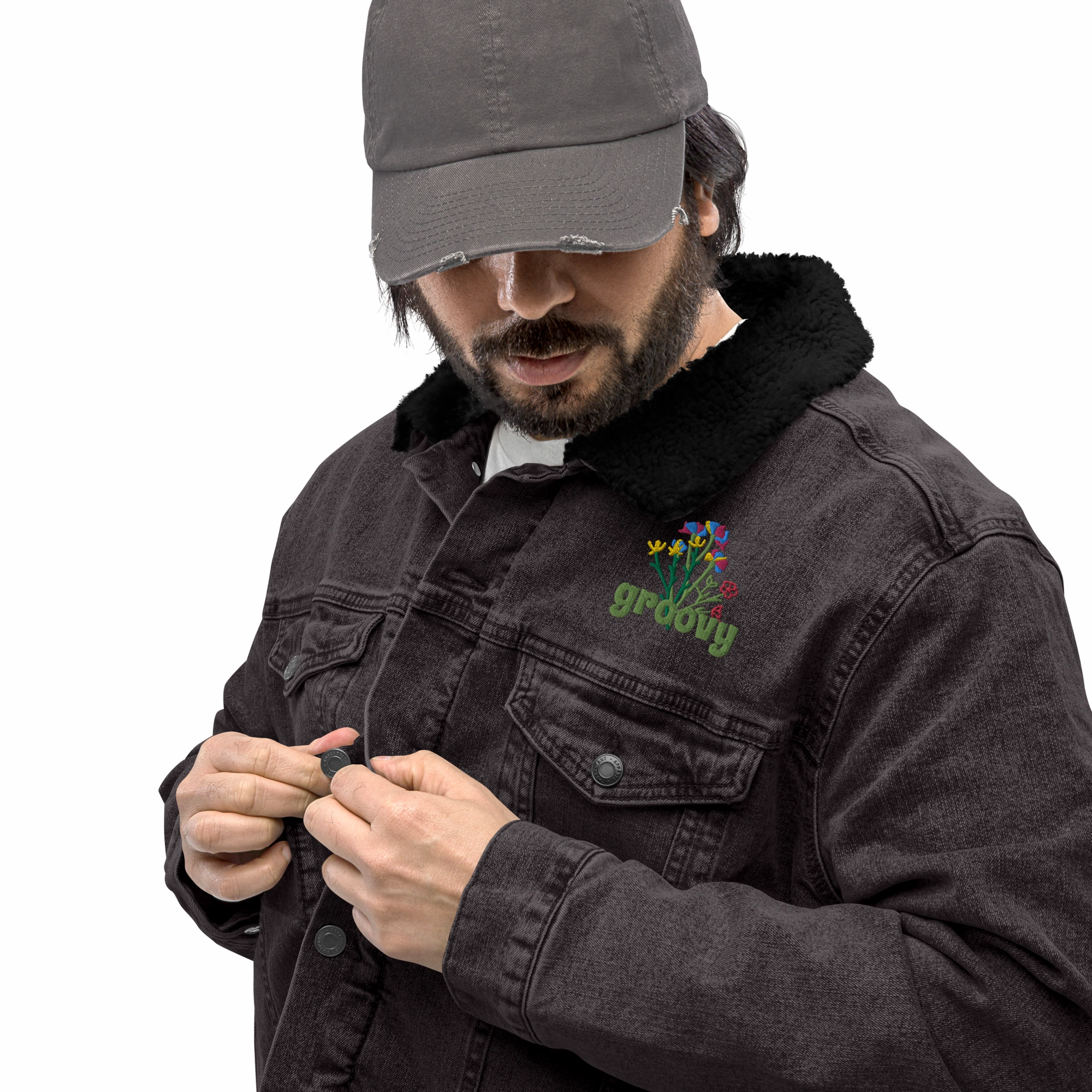 half zip Anti-Color-Streaking Modern Elegance store. Wear-Coll. denim