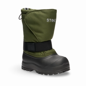 Stonz Trek Kids Boots - Cypress Slip On Design Stretch Closure
