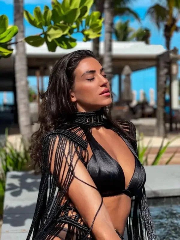 Summer Tassel Bikini Cover Ups Relaxing Swimwear Weekend Retreat