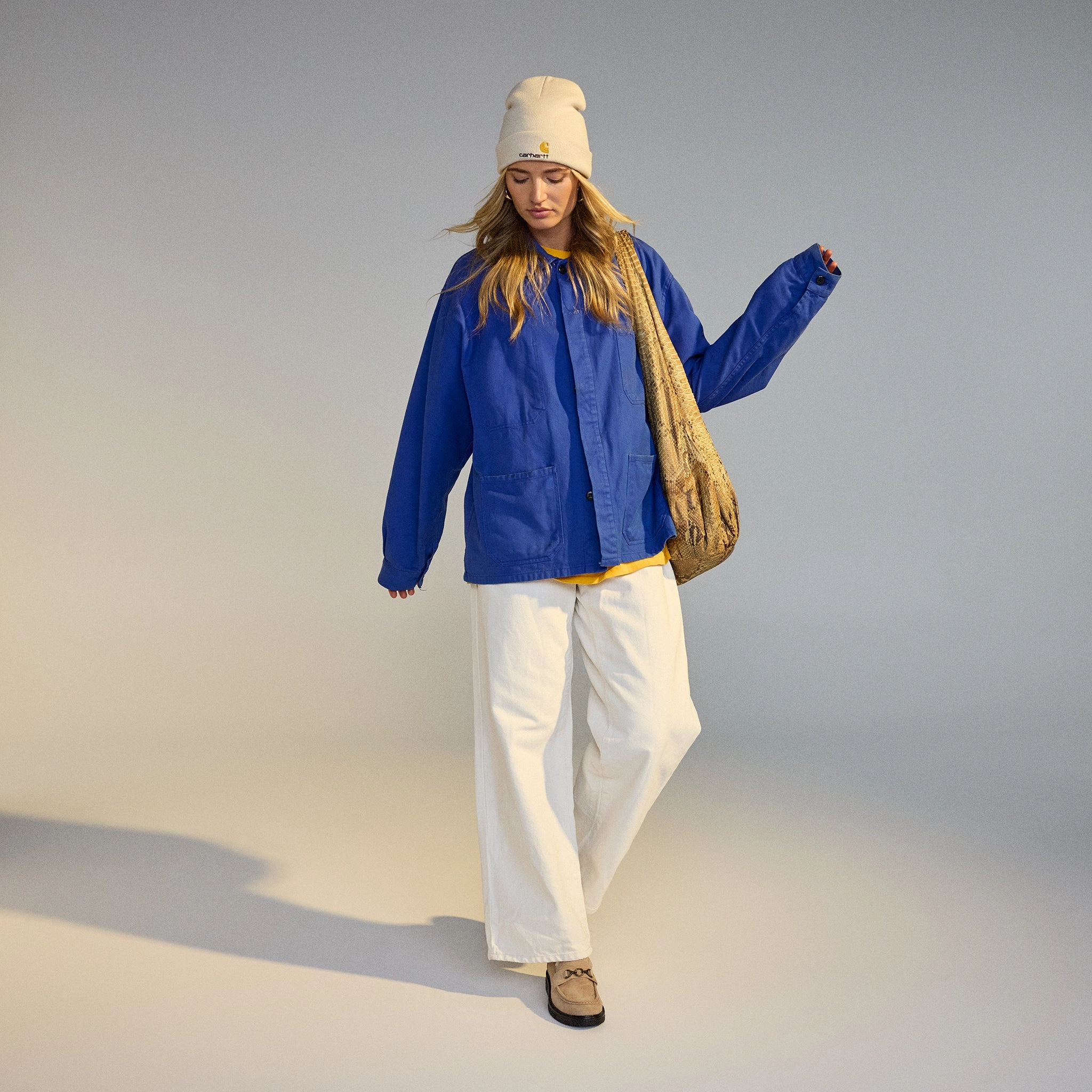 Look Walk Pure Style Loafer Rise Walnut Suede/Black