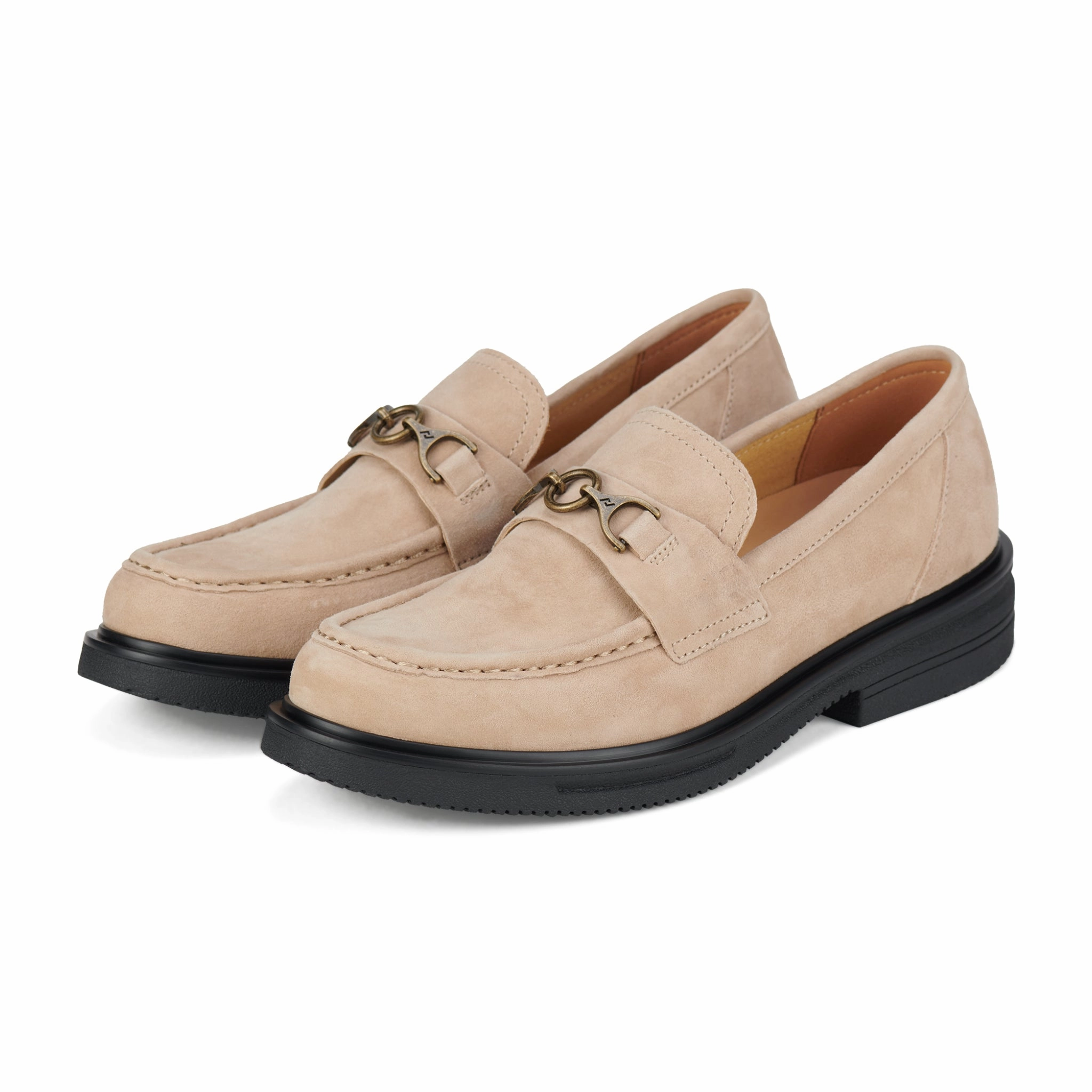 Loafer Rise Walnut Suede/Black Flexible Toe Box