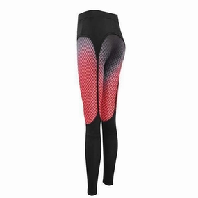 Hotsale Sexy Gym Tights Stocking Printed Yoga Pants for Women Booty Push Up Fitness Garter Pattern Yoga Legging Sports Trousers latex