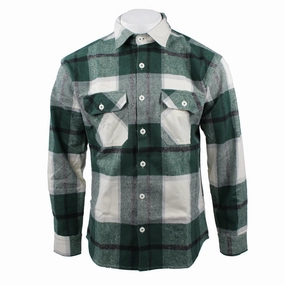 Men's Relaxed Fit Plaid Brawny Flannel Shirt P122 Dance Light lightweight pants