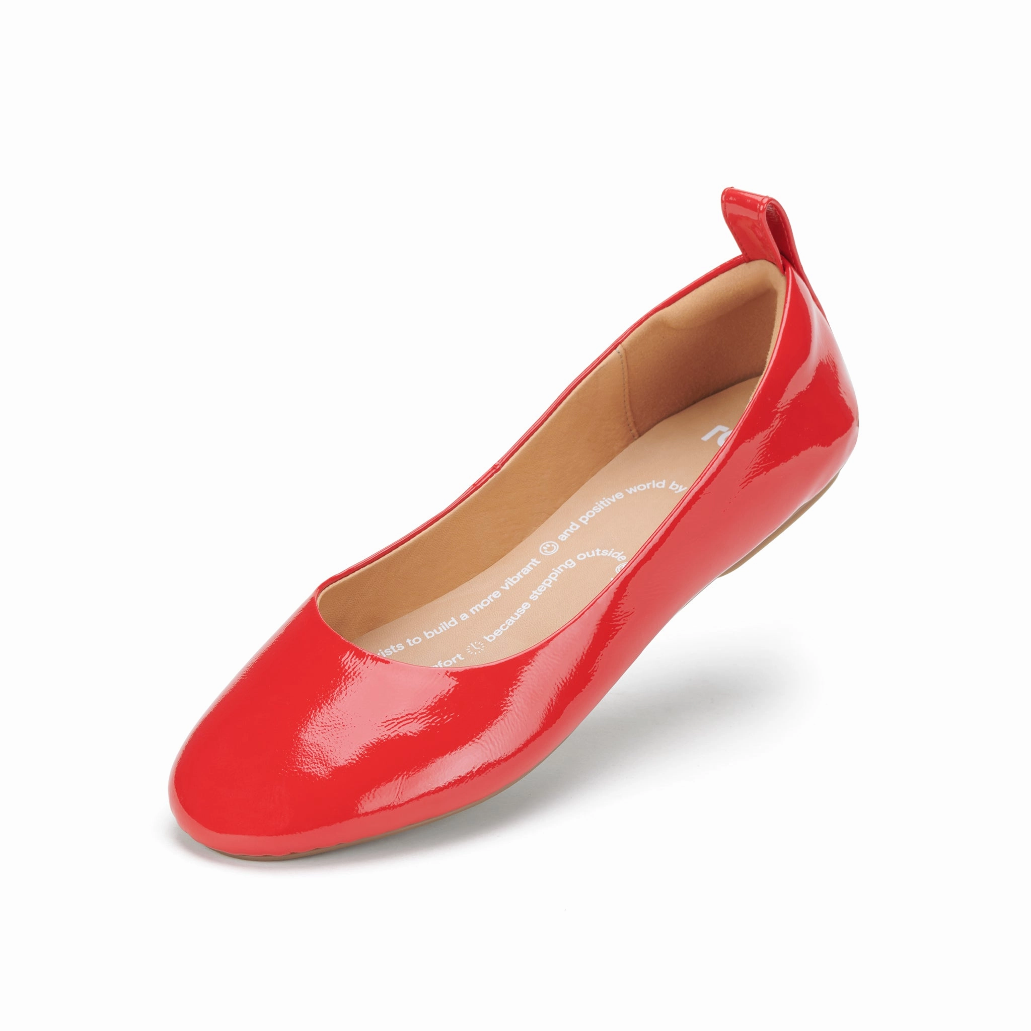 Ballet Red Patent Moon Hike Wear Light