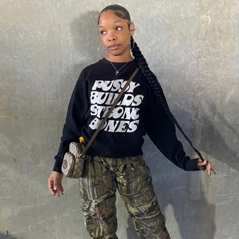 European And American Women's Fashion Hoodie Female Home Comfort product jewelry adornment