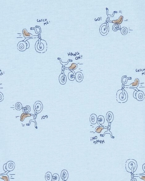 Toddler Boy 4-Piece Snacks Cotton Pajamas 2S379810-969 NonSlip Grips Fashionable Vest