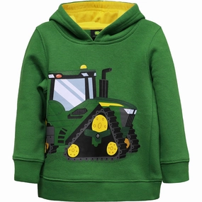 Toddler Boys' Crawler Tractor Fleece Pullover Hoodie J4J570GT Lightweight insulation
