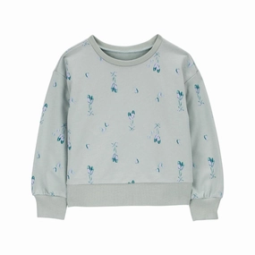 Sprint Fit clean look Toddler Girls' Ballet Crew Neck Cotton Pullover 2R831410