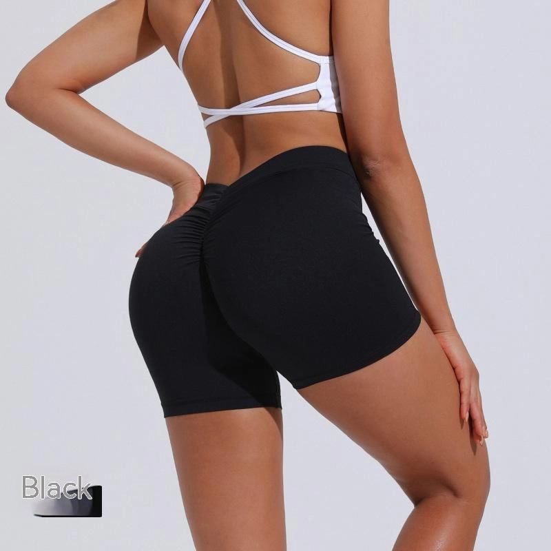 Women's Nylon Tight Shorts Training Sports Running Performance-driven