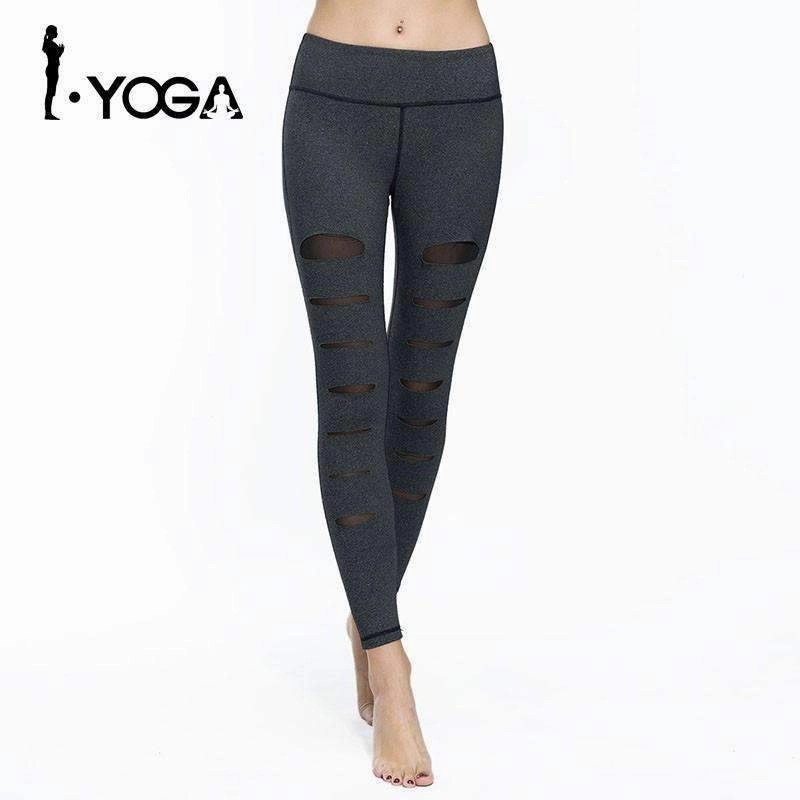 MultiFunctional Design AntiSlip Grip Technology Women Fitness Leggings Yoga Pants Gym Sports Running Trousers Compression Tight Sexy Hips Push Up Sportswear Running Sweatpants