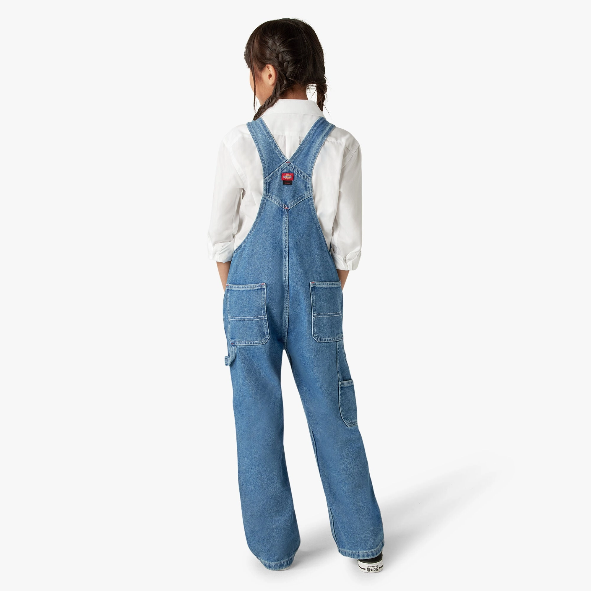 Unisex Denim Overalls, KB102 SmoothGripFastenings