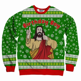 Classic Hoodie 3D Geometric Pattern Printed Casual Oversize Round Neck Sweater