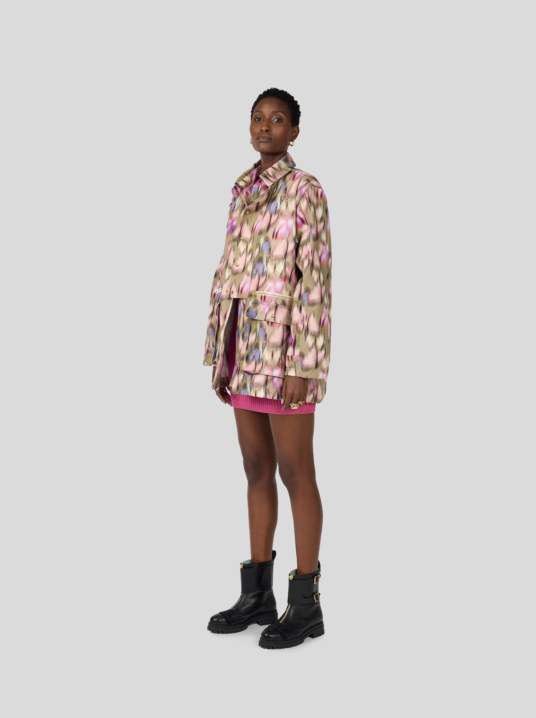 Low Maintenance Fabric Veste Paje L'Envol??e sur toile Denim