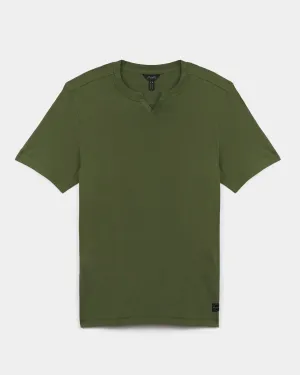 Victory V-Notch Tee | Organic Cotton Jersey Wrinkle-Free Unisex style