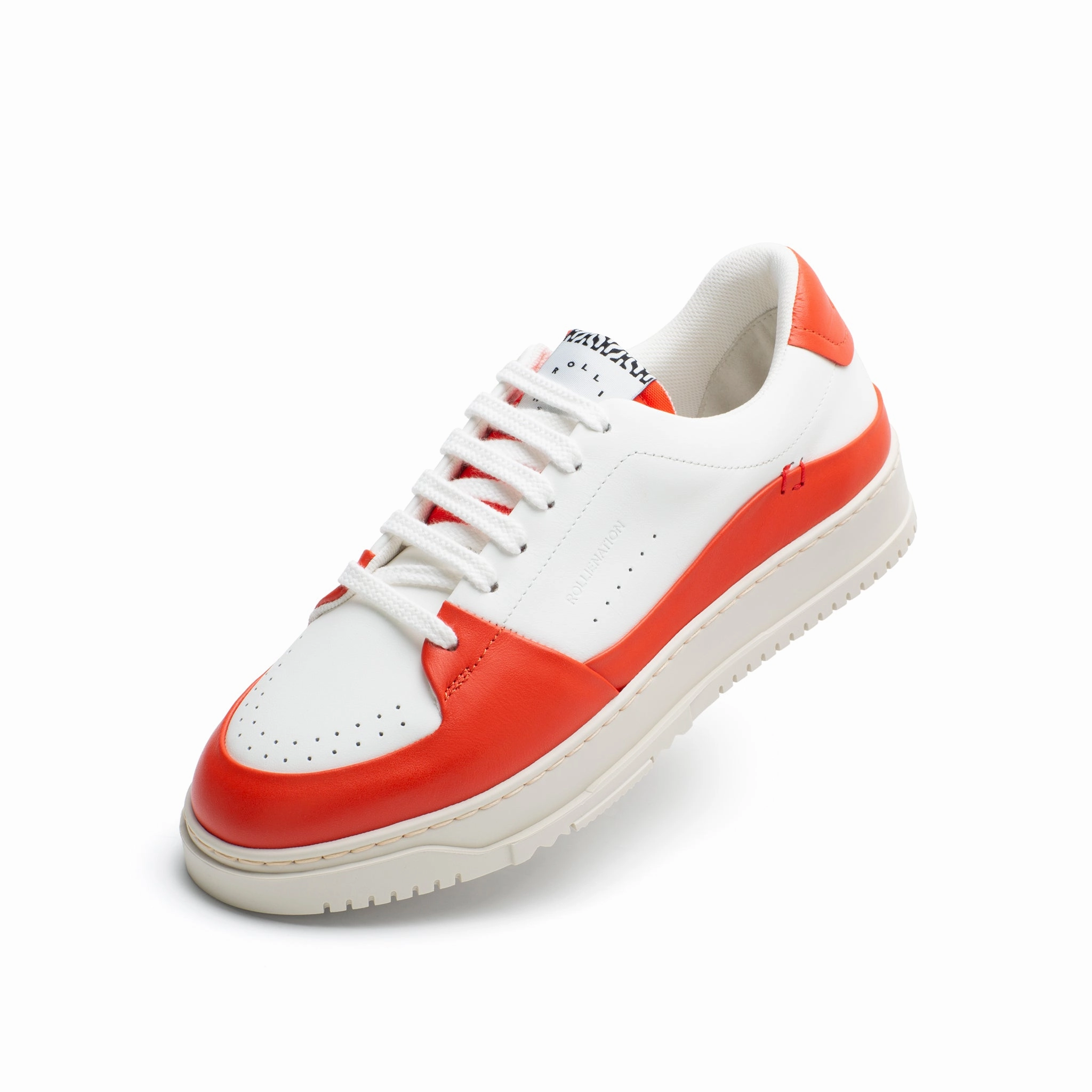 Wave Tangerine/White Comfort Cushion Cushioned Ankle Support