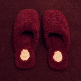 Port Walk Morning Walk Rollie x SS Wonder Slipper Burgundy