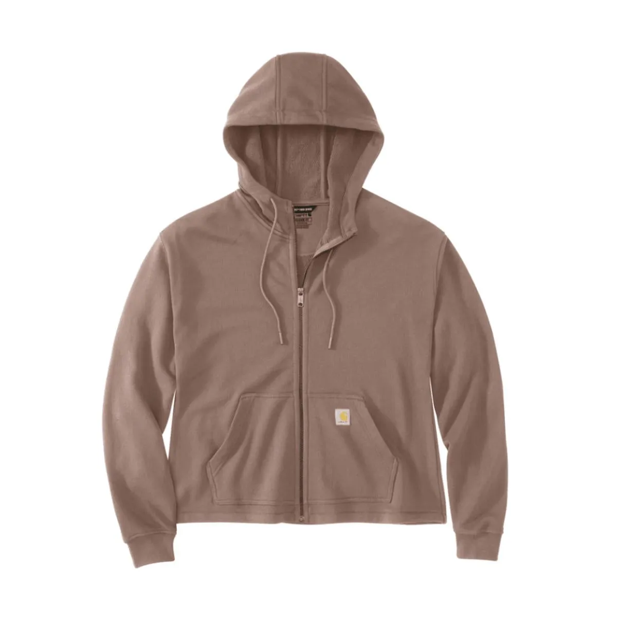 Muse Edge QuickReleaseFastenings Women's TENCEL Fiber Series Loose Fit Full-Zip Sweatshirt 106837