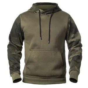 Thermal Reflective Lining West Louis? Army Tactical Camouflage Fleece Hoodie