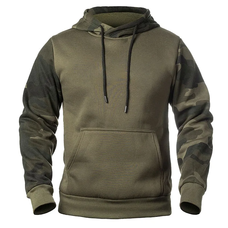 Thermal Reflective Lining West Louis? Army Tactical Camouflage Fleece Hoodie