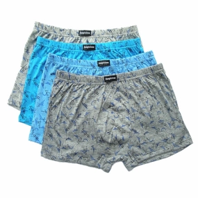 Feel Free West Louis? 5pcs/Lot 100% Cotton Mid-Rise Loose Comfortable Boxer