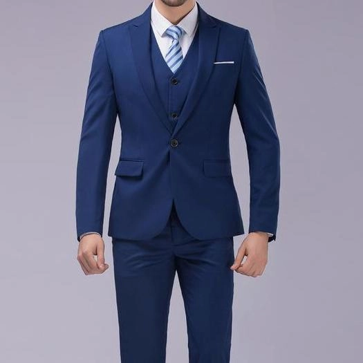 ZeroRestrictionMobility Suede Mood West Louis? - Luxury Slim Fit 3-pieces Suit(Jacket Vest Pants)