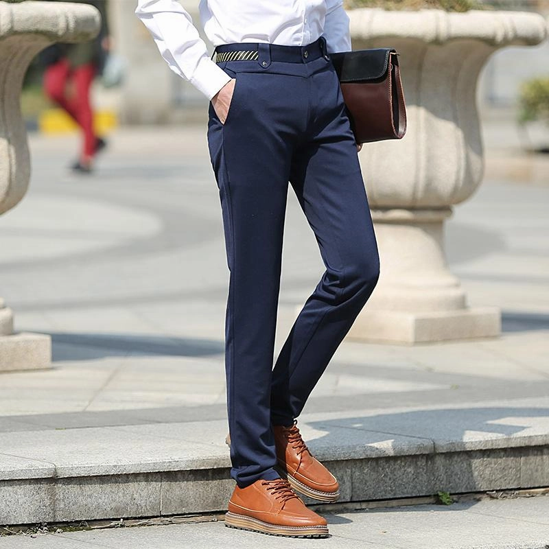 Simple Layering West Louis? Brand Straight Business Casual Pants