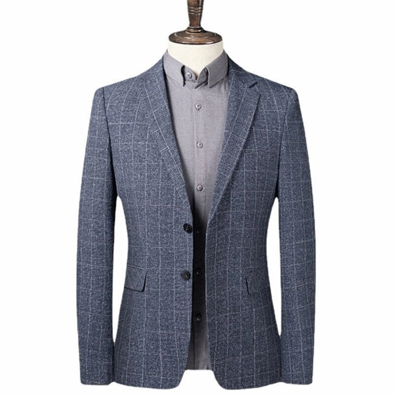 Cropped length West Louis? Designer England Style Business-Men Blazer