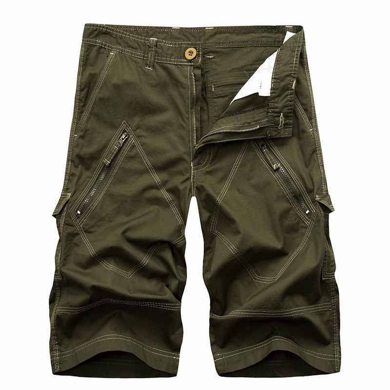 West Louis? Fashionable Multi-Bag Men's Cotton Shorts - Perfect for Summer Spark Mood Polish Glow
