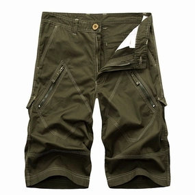 West Louis? Fashionable Multi-Bag Men's Cotton Shorts - Perfect for Summer Spark Mood Polish Glow