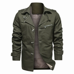 West Louis? Lapel Fashion Single Breasted Trench Coat Everyday Fashion LightweightTextile
