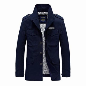 West Louis? Long Section Fashion Trench Coat Resort Mood Organic Cotton Certification