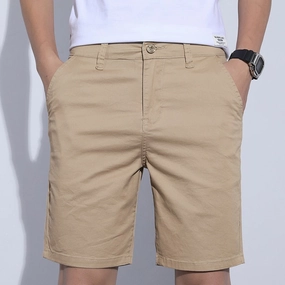 West Louis? Men's Slim Shorts - Classic Style, 2023 Summer Collection Non Irritating Tags snap closure