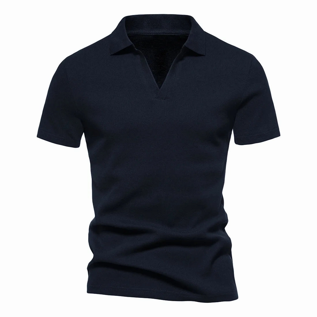 Thermoregulating Lining West Louis? Men's V-Neck Polo Style Henley Tee