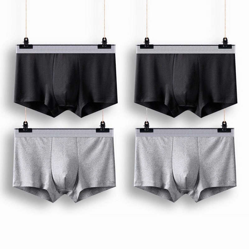 West Louis? Soft Breathable Sexy Men Boxers 4/8Pcs Packs Modern Professionals DurableElasticBand