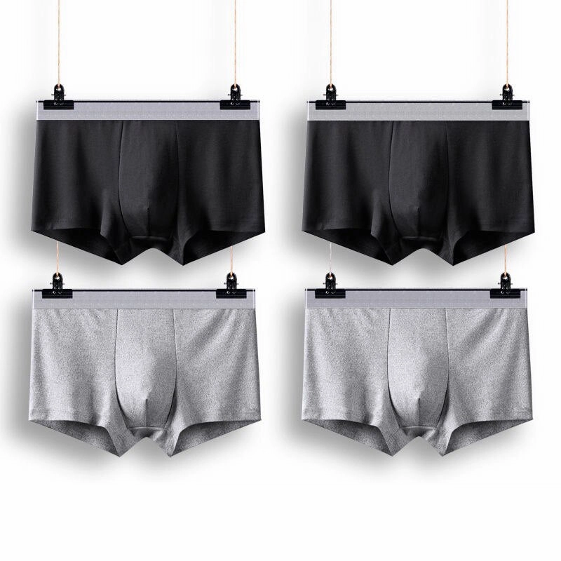 Pure School Daywear Base West Louis? Soft Breathable Sexy Men Boxers 4/8Pcs Packs