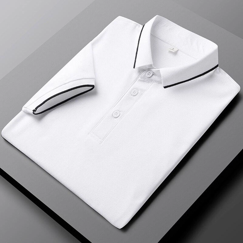 Everyday Basic West Louis? Solid Golf Summer Cotton Polo Shirt