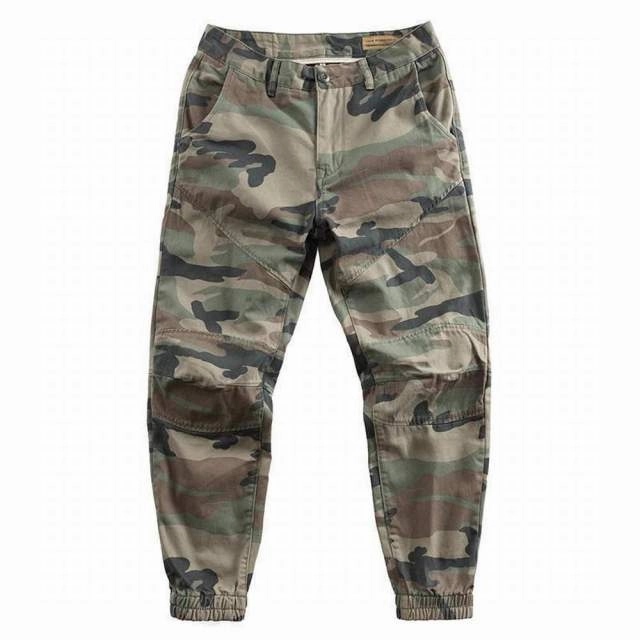 West Louis? Streetwear Jogger 100% Cotton Camouflage Pants Recyclable Fabric Blend