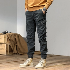 Comfortable Look West Louis? Streetwear Techwear Cargo Pants - Multi-Pocket Tactical Trousers
